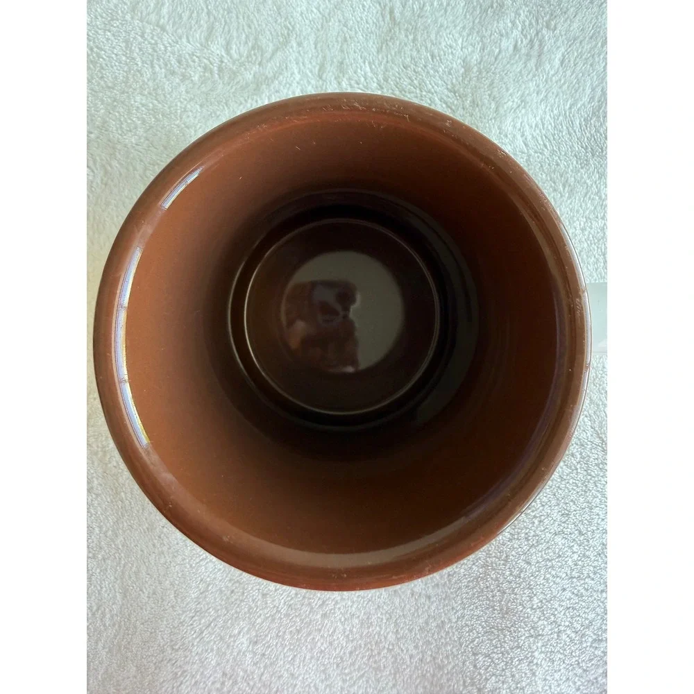 Cracker Barrel Rooster Weather Vane‎ Coffee Mug Brown Interior Rocking Chair